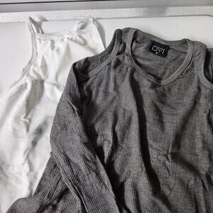 Women's Small Tops Shirts Active‎ wear Gym Clothes Pilates Yoga Athleisure DYI